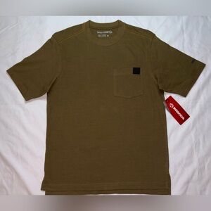 Wolverine NWT Men’s Size M Uniform Green Guardian Pocket Short Sleeve Tee Shirt